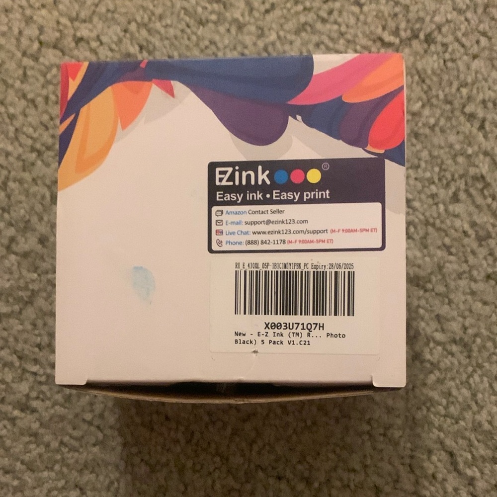 ❤️5 for $20❤️Amazon Zink Easy Ink Photo Paper - Multicolor